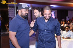 Pictures from the Release Punch Event of the Telugu Movie ‘Ghani’ - attended by Varun Tej, Suniel Shetty, Upendra, Naveen Chandra, and Saiee Manjrekar