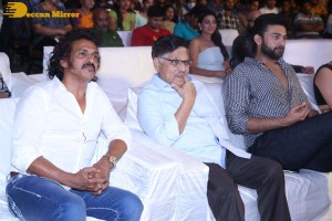 Pictures from the Release Punch Event of the Telugu Movie ‘Ghani’ - attended by Varun Tej, Suniel Shetty, Upendra, Naveen Chandra, and Saiee Manjrekar
