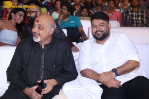 Pictures from the Release Punch Event of the Telugu Movie ‘Ghani’ - attended by Varun Tej, Suniel Shetty, Upendra, Naveen Chandra, and Saiee Manjrekar