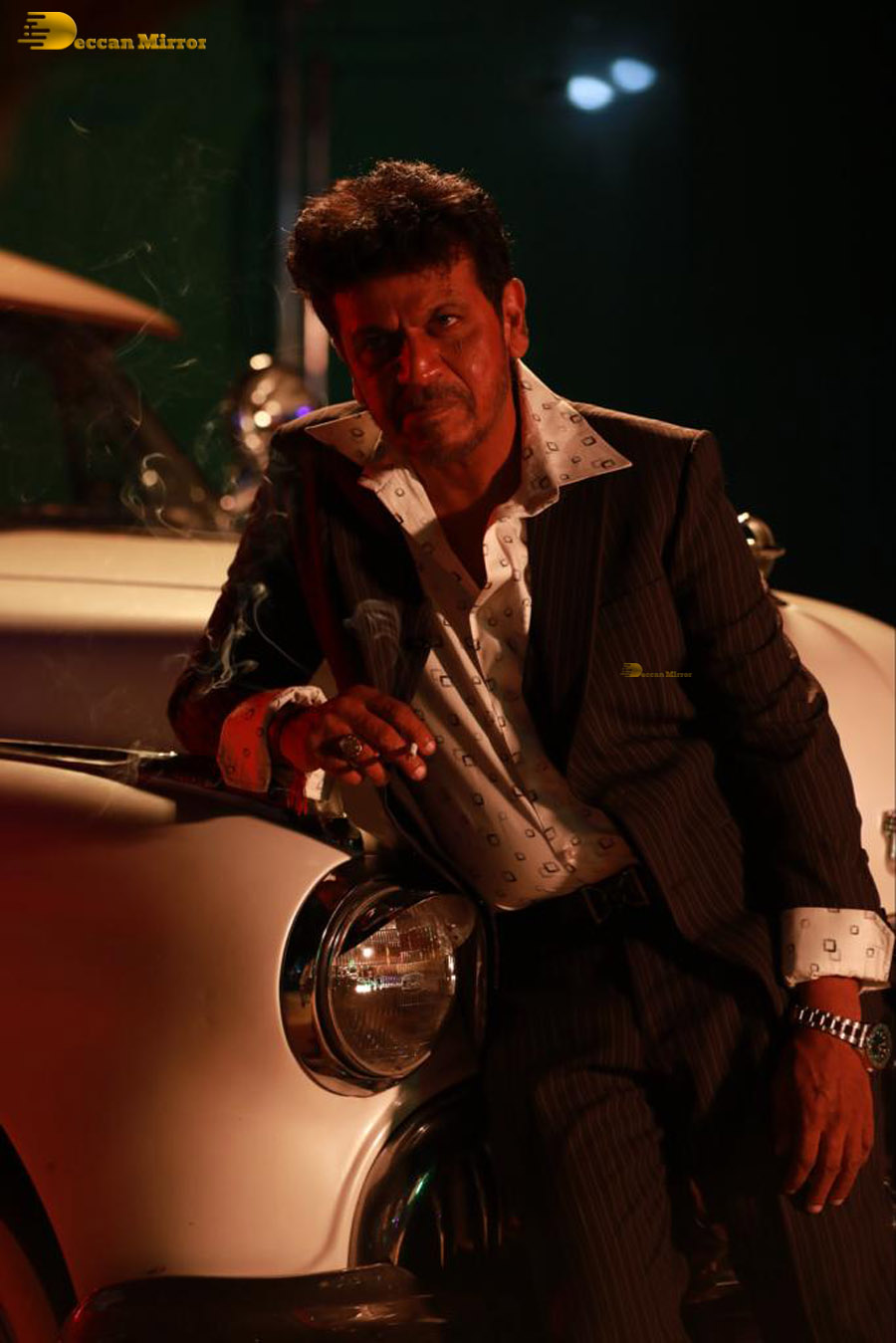 See the latest stills of Shiva Rajkumar from ‘Ghost’ » Deccan Mirror