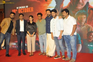 Ghost Press Meet attended by Shiva Rajkumar, Jayaram, and Archana Jois