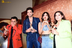 Ghudchadi Screening attended by Parth Samthaan, Khushalii Kumar, Avika Gor, and Raveena Tandon