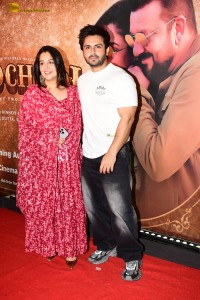 Ghudchadi Screening attended by Parth Samthaan, Khushalii Kumar, Avika Gor, and Raveena Tandon