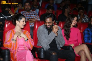 Ginna movie teaser launch with actors Manchu Vishnu and Payal Rajput and Sunny Leone