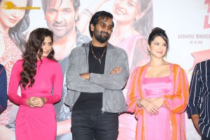 Ginna movie teaser launch with actors Manchu Vishnu and Payal Rajput and Sunny Leone