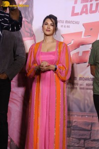 Ginna movie teaser launch with actors Manchu Vishnu and Payal Rajput and Sunny Leone