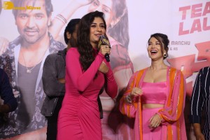 Ginna movie teaser launch with actors Manchu Vishnu and Payal Rajput and Sunny Leone