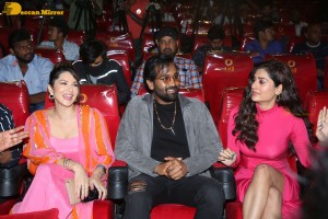 Ginna movie teaser launch with actors Manchu Vishnu and Payal Rajput and Sunny Leone