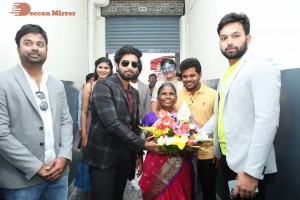 Actress Nivetha Pethuraj and YouTube personality Gangavva launch Gismat Restaurant at A.S.Rao Nagar