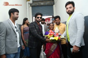 Actress Nivetha Pethuraj and YouTube personality Gangavva launch Gismat Restaurant at A.S.Rao Nagar