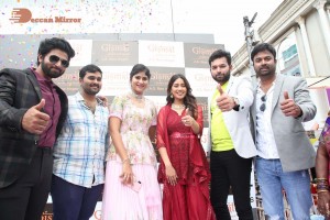 Actress Nivetha Pethuraj and YouTube personality Gangavva launch Gismat Restaurant at A.S.Rao Nagar