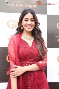 Actress Nivetha Pethuraj and YouTube personality Gangavva launch Gismat Restaurant at A.S.Rao Nagar