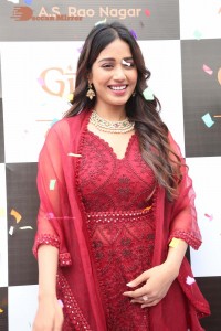Actress Nivetha Pethuraj and YouTube personality Gangavva launch Gismat Restaurant at A.S.Rao Nagar