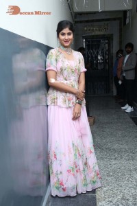 Actress Nivetha Pethuraj and YouTube personality Gangavva launch Gismat Restaurant at A.S.Rao Nagar