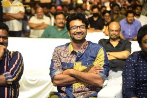 Godfather movie success meet attended by Chiranjeevi, Warina Hussain and Divi Vadthya