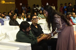 Godfather movie success meet attended by Chiranjeevi, Warina Hussain and Divi Vadthya