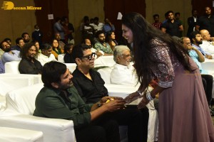 Godfather movie success meet attended by Chiranjeevi, Warina Hussain and Divi Vadthya