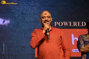 Godfather movie success meet attended by Chiranjeevi, Warina Hussain and Divi Vadthya