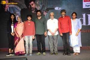 Godfather movie success meet attended by Chiranjeevi, Warina Hussain and Divi Vadthya