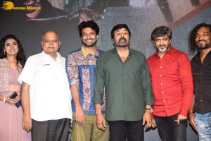 Godfather movie success meet attended by Chiranjeevi, Warina Hussain and Divi Vadthya