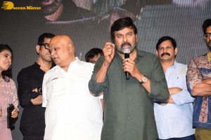 Godfather movie success meet attended by Chiranjeevi, Warina Hussain and Divi Vadthya