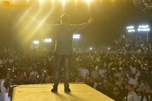 Telugu movie Godfather pre-release function in Anantapur attended by Chiranjeevi