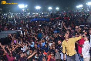 Telugu movie Godfather pre-release function in Anantapur attended by Chiranjeevi