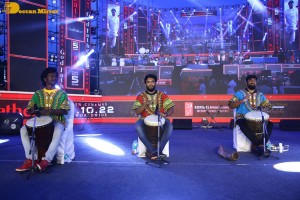 Telugu movie Godfather pre-release function in Anantapur attended by Chiranjeevi