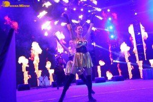 Telugu movie Godfather pre-release function in Anantapur attended by Chiranjeevi