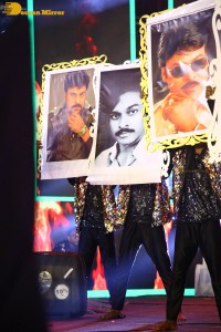 Telugu movie Godfather pre-release function in Anantapur attended by Chiranjeevi