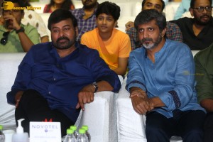 The press meet of the movie Godfather - attended by Megastar Chiranjeevi