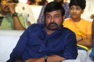 The press meet of the movie Godfather - attended by Megastar Chiranjeevi
