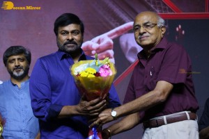 The press meet of the movie Godfather - attended by Megastar Chiranjeevi