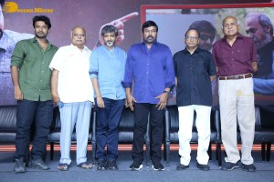 The press meet of the movie Godfather - attended by Megastar Chiranjeevi