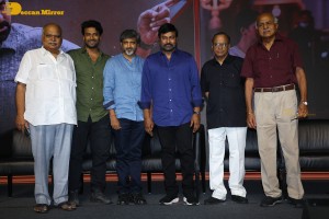 The press meet of the movie Godfather - attended by Megastar Chiranjeevi
