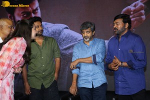 The press meet of the movie Godfather - attended by Megastar Chiranjeevi
