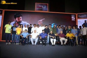 The press meet of the movie Godfather - attended by Megastar Chiranjeevi