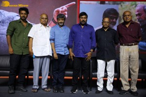 The press meet of the movie Godfather - attended by Megastar Chiranjeevi