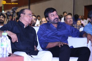 The press meet of the movie Godfather - attended by Megastar Chiranjeevi
