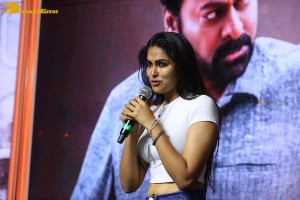 The press meet of the movie Godfather - attended by Megastar Chiranjeevi