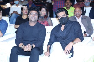 Keerthy Suresh and Ram Charan Teja at the movie ‘Good Luck Sakhi’ Pre-Release