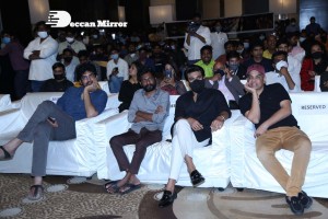 Keerthy Suresh and Ram Charan Teja at the movie ‘Good Luck Sakhi’ Pre-Release