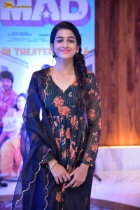 actress Gopika Udayan sweet looks in black floral salwar