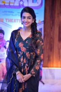 actress Gopika Udayan sweet looks in black floral salwar