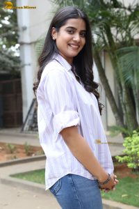 tollywood actress sri gouri priya beautiful in a white shirt and blue denim jeans