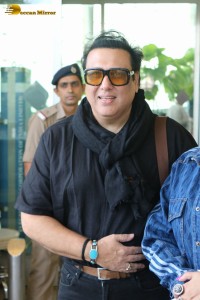 Govinda spotted with his wife Sunita Ahuja at Mumbai Airport on November 5, 2022