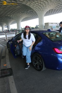 Bollywood Star Govinda’s children Tina Ahuja and Yashvardhan Ahuja spotted in Mumbai