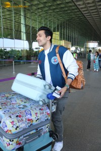 Bollywood Star Govinda’s children Tina Ahuja and Yashvardhan Ahuja spotted in Mumbai