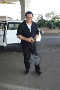 Bollywood comedy superstar Govinda spotted at Mumbai airport on March 21, 2024