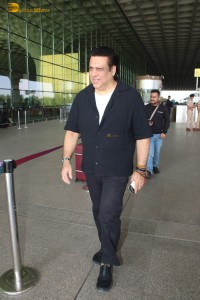 Bollywood comedy superstar Govinda spotted at Mumbai airport on March 21, 2024